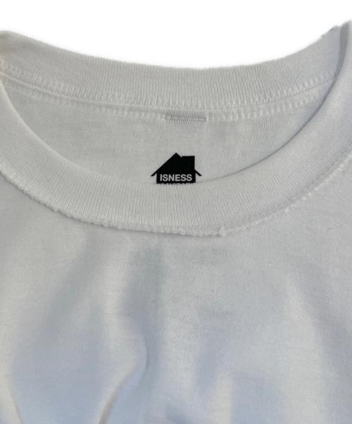 ISNESS MUSIC（イズネス ミュージック）ISNESS MUSIC (イズネス ミュージック) Mellow. Tシャツ ホワイト サイズ:Fの古着・服飾アイテム