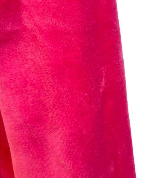 JUICY COUTURE（ジューシークチュール）JUICY COUTURE (ジューシークチュール) ベロアジップパーカー ショッキングピンク サイズ:Sの古着・服飾アイテム