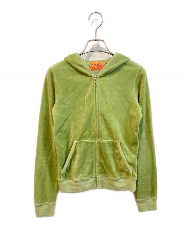 中古・古着通販】JUICY COUTURE (ジューシークチュール) ベロアジップ 
