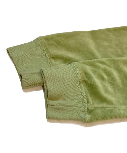 JUICY COUTURE（ジューシークチュール）JUICY COUTURE (ジューシークチュール) ベロアジップパーカー グリーン サイズ:Sの古着・服飾アイテム