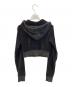 JUICY COUTURE (ジューシークチュール) ベロアジップパーカー ブラック サイズ:S：5000円