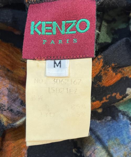 KENZO（ケンゾー）KENZO (ケンゾー) フラワープリントハイネックカットソー　3062167 マルチカラー サイズ:Mの古着・服飾アイテム
