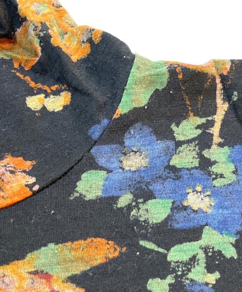 KENZO（ケンゾー）KENZO (ケンゾー) フラワープリントハイネックカットソー　3062167 マルチカラー サイズ:Mの古着・服飾アイテム