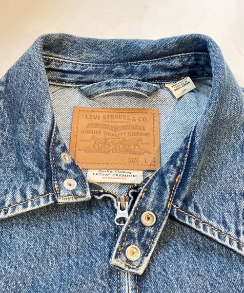 LEVI'S PReMIUM（リーバイス プレミアム）LEVI'S PReMIUM (リーバイス プレミアム) ツイステッドジャケットトラッカージャケット インディゴ サイズ:Lの古着・服飾アイテム