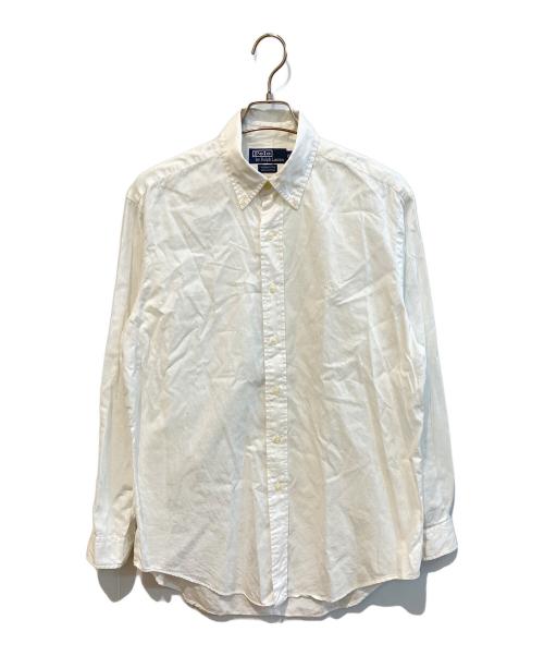 POLO RALPH LAUREN（ポロ・ラルフローレン）POLO RALPH LAUREN (ポロ・ラルフローレン) ボタンダウンシャツ ホワイト サイズ:15 1/2の古着・服飾アイテム