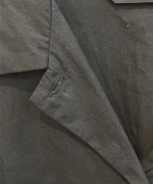 mizuiro-ind（ミズイロインド）mizuiro-ind (ミズイロインド) ワイドシルエットオールインワン ブラック サイズ:Freeの古着・服飾アイテム