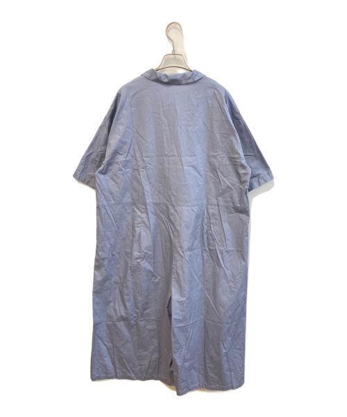 mizuiro-ind（ミズイロインド）mizuiro-ind (ミズイロインド) ワイドシルエットオールインワン スカイブルー サイズ:Freeの古着・服飾アイテム