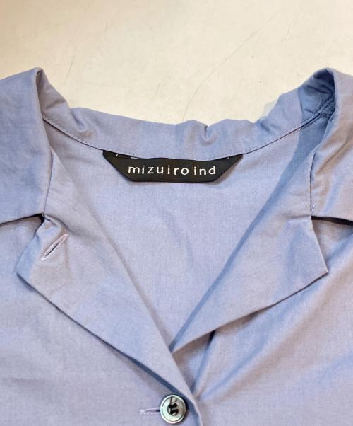 mizuiro-ind（ミズイロインド）mizuiro-ind (ミズイロインド) ワイドシルエットオールインワン スカイブルー サイズ:Freeの古着・服飾アイテム