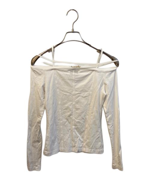 jacquemus（ジャックムス）JACQUEMUS (ジャックムス) Le t-shirt Sierra 233JS165-2313-100 ホワイト サイズ:XSの古着・服飾アイテム