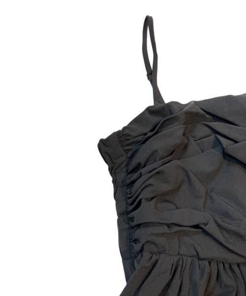 OMMO（オーエムエムオー）OMMO (オーエムエムオー) TUCK BARE ALL IN ONE　882420300601 ブラック サイズ:38の古着・服飾アイテム