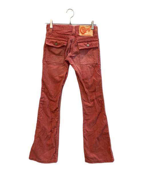 Hysteric Glamour（ヒステリックグラマー）Hysteric Glamour (ヒステリックグラマー) ローライズコーデュロイパンツ ピンク サイズ:Sの古着・服飾アイテム