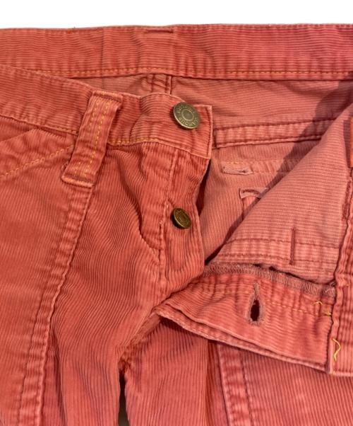 Hysteric Glamour（ヒステリックグラマー）Hysteric Glamour (ヒステリックグラマー) ローライズコーデュロイパンツ ピンク サイズ:Sの古着・服飾アイテム