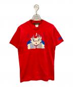 ）の古着「プリントTシャツ」｜レッド