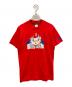 beauty:beast（ビューティービースト）の古着「プリントTシャツ」｜レッド