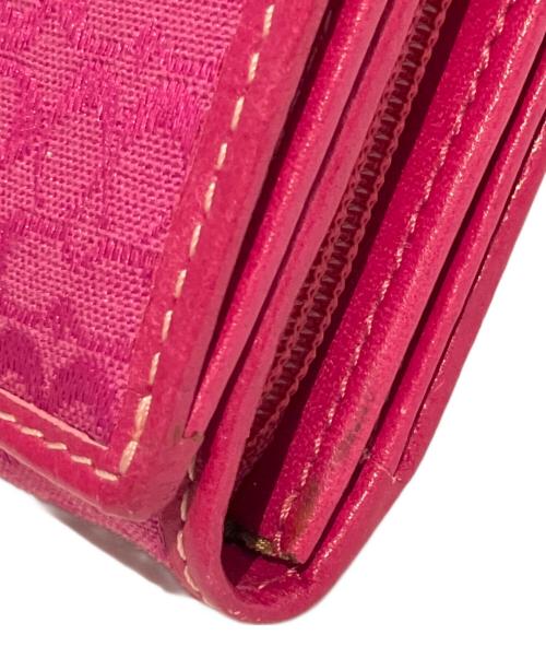 COACH（コーチ）COACH (コーチ) 2つ折り財布 ピンクの古着・服飾アイテム