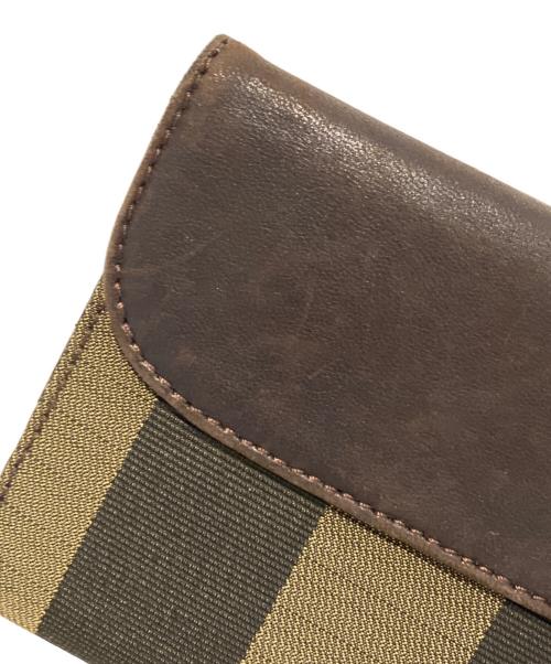 FENDI（フェンディ）FENDI (フェンディ) 長財布 ブラウンの古着・服飾アイテム