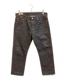 LEVI'S PReMIUM（リーバイス プレミアム）の古着「セルビッチデニムパンツ」｜ブラック