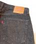 中古・古着 LEVI'S PReMIUM (リーバイス プレミアム) セルビッチデニムパンツ ブラック サイズ:W33L32：8000円