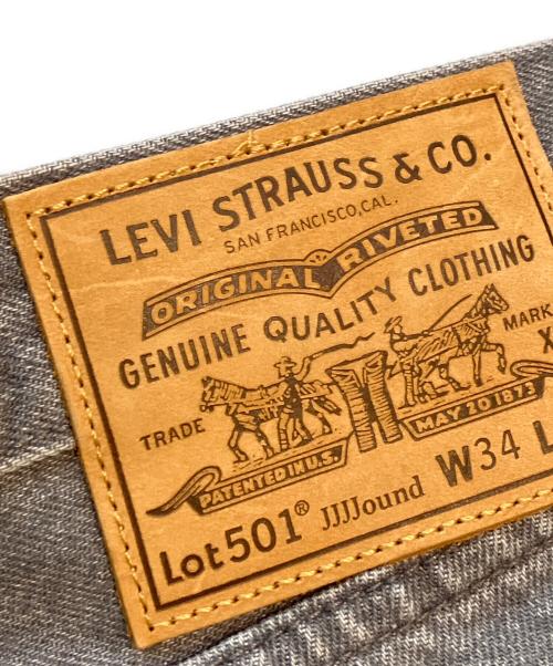 LEVI'S（リーバイス）LEVI'S (リーバイス) JJJJound (ジョウンド) デニムパンツ グレー サイズ:W34L32の古着・服飾アイテム