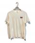MONCLER（モンクレール）の古着「ロゴパッチTシャツ L10918C00074 89B8Q」｜ホワイト