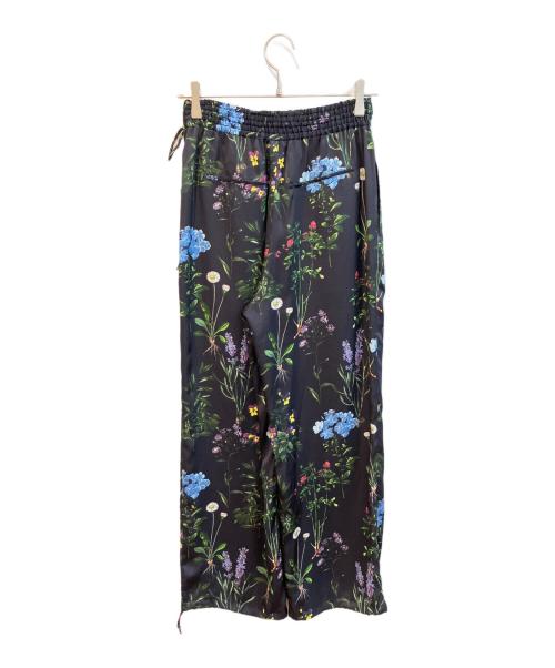 ticca（ティッカ）TICCA (ティッカ) フラワープリントパンツ ブラック サイズ:Freeの古着・服飾アイテム