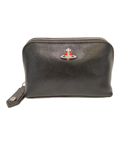 Vivienne Westwood（ヴィヴィアンウエストウッド）Vivienne Westwood (ヴィヴィアンウエストウッド) ディアマンテポーチ ブラックの古着・服飾アイテム