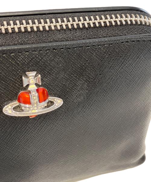 Vivienne Westwood（ヴィヴィアンウエストウッド）Vivienne Westwood (ヴィヴィアンウエストウッド) ディアマンテポーチ ブラックの古着・服飾アイテム