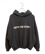 COOTIE PRODUCTIONSクーティープロダクツ）の古着「Fleece Sweat Hoodie」｜ブラック