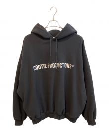 COOTIE PRODUCTIONS（クーティープロダクツ）の古着「Fleece Sweat Hoodie」｜ブラック