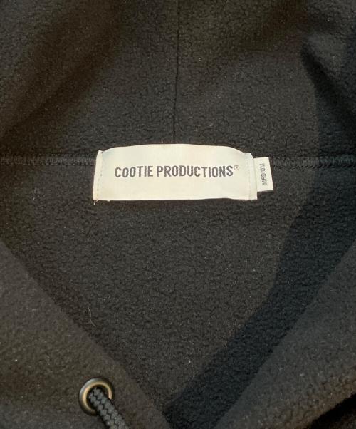 COOTIE PRODUCTIONS（クーティープロダクツ）COOTIE PRODUCTIONS (クーティープロダクツ) Fleece Sweat Hoodie ブラック サイズ:MEDIUMの古着・服飾アイテム