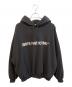 COOTIE PRODUCTIONS（クーティープロダクツ）の古着「Fleece Sweat Hoodie」｜ブラック