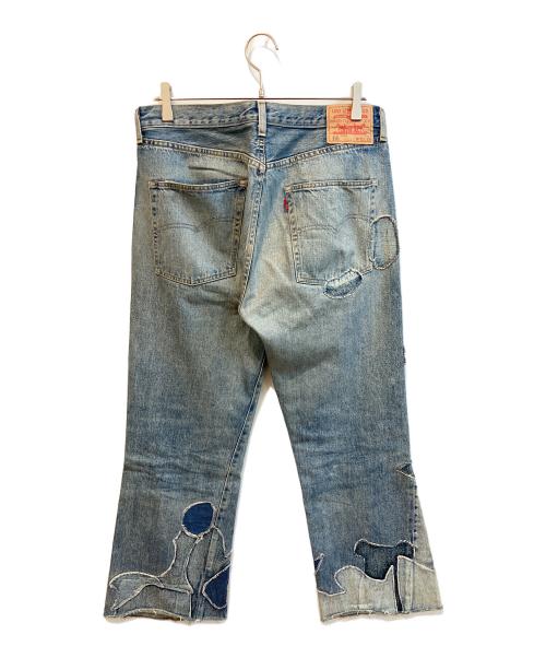 LEVI'S VINTAGE CLOTHING（リーバイス ビンテージ クロージング）LEVI'S VINTAGE CLOTHING (リーバイス ビンテージ クロージング) パッチワークフレアデニムパンツ　PC9-A2442-0000 インディゴ サイズ:W32の古着・服飾アイテム