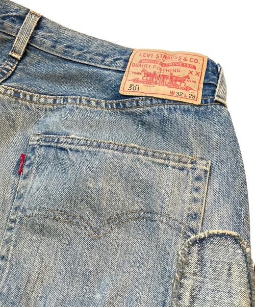 LEVI'S VINTAGE CLOTHING（リーバイス ビンテージ クロージング）LEVI'S VINTAGE CLOTHING (リーバイス ビンテージ クロージング) パッチワークフレアデニムパンツ　PC9-A2442-0000 インディゴ サイズ:W32の古着・服飾アイテム