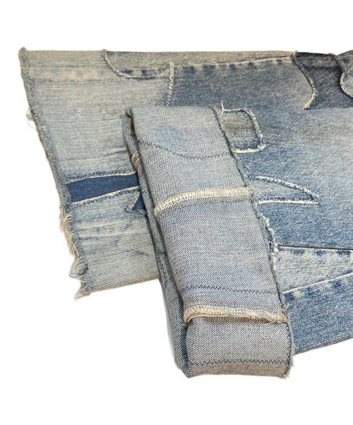 LEVI'S VINTAGE CLOTHING（リーバイス ビンテージ クロージング）LEVI'S VINTAGE CLOTHING (リーバイス ビンテージ クロージング) パッチワークフレアデニムパンツ　PC9-A2442-0000 インディゴ サイズ:W32の古着・服飾アイテム