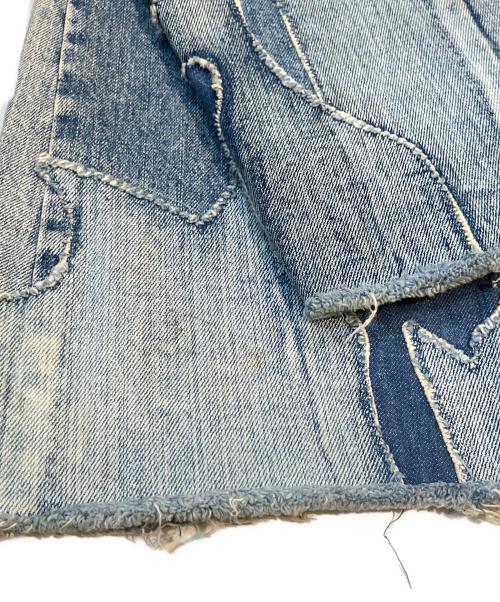 LEVI'S VINTAGE CLOTHING（リーバイス ビンテージ クロージング）LEVI'S VINTAGE CLOTHING (リーバイス ビンテージ クロージング) パッチワークフレアデニムパンツ　PC9-A2442-0000 インディゴ サイズ:W32の古着・服飾アイテム