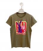 beauty:beastビューティービースト）の古着「プリントTシャツ」｜カーキ