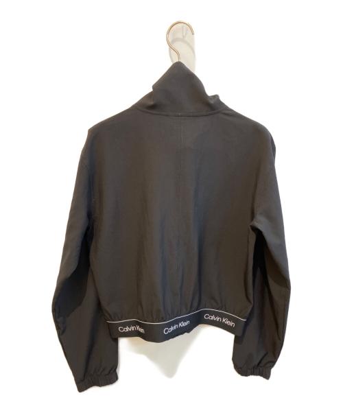 Calvin Klein（カルバンクライン）Calvin Klein (カルバンクライン) クロップドジャケット ブラック サイズ:XSの古着・服飾アイテム