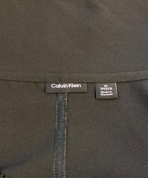 Calvin Klein（カルバンクライン）Calvin Klein (カルバンクライン) クロップドジャケット ブラック サイズ:XSの古着・服飾アイテム