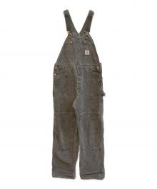 CarHartt（カーハート）の古着「ダブルニーオーバーオール」｜ブラック