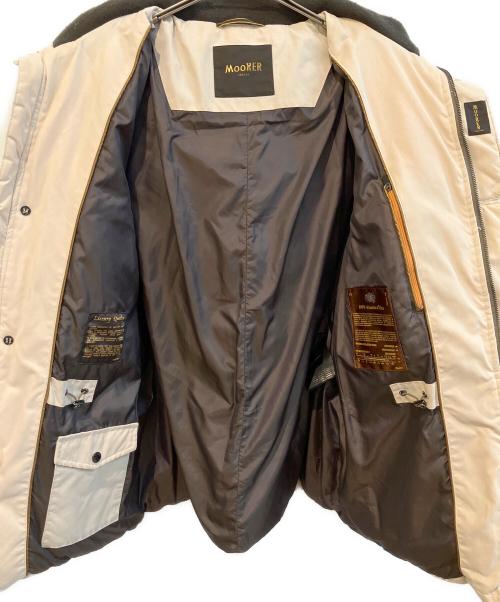 MOORER（ムーレー）MOORER (ムーレー) ダウンジャケット　SP/PHILIP-AG ベージュ サイズ:52の古着・服飾アイテム