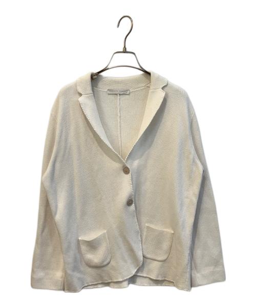 Fabiana Filippi（ファビアナフィリッピ）fabiana filippi (ファビアナフィリッピ) テーラードジャケット ホワイト サイズ:XLの古着・服飾アイテム