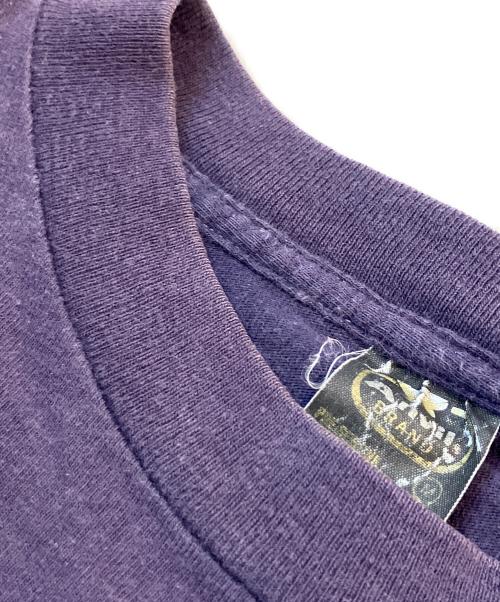 anvil（アンヴィル）anvil (アンヴィル) 70’S～80’S半袖Tシャツ パープル サイズ:Mの古着・服飾アイテム