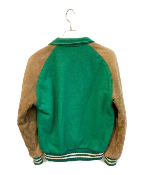 ROCK CREEK ATHLETICS（ロッククリークアスレチックス）rock creek athletics (ロッククリークアスレチックス) 80’S～90’Sスタジャン グリーン サイズ:Sの古着・服飾アイテム