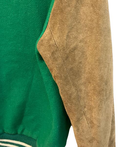 ROCK CREEK ATHLETICS（ロッククリークアスレチックス）rock creek athletics (ロッククリークアスレチックス) 80’S～90’Sスタジャン グリーン サイズ:Sの古着・服飾アイテム