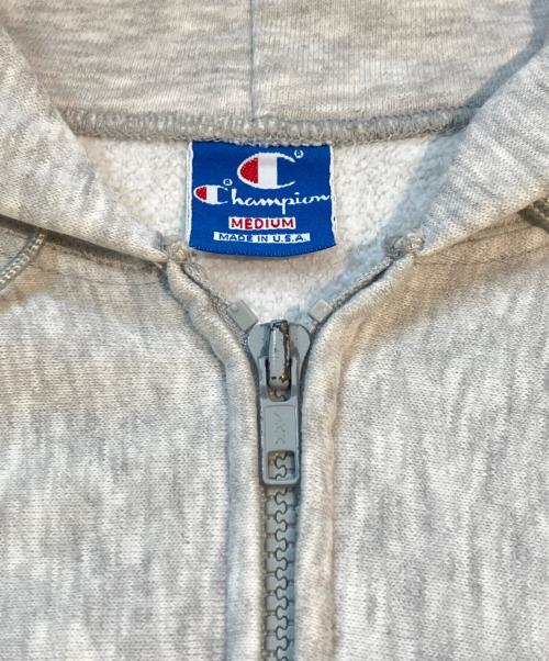 Champion（チャンピオン）Champion (チャンピオン) 90’S～00’SARMYジップパーカー グレー サイズ:Mの古着・服飾アイテム