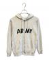 Champion（チャンピオン）の古着「90’S～00’SARMYジップパーカー」｜グレー