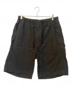 stussyステューシー）の古着「NYCO OVER SHORTS 112306」｜ブラック