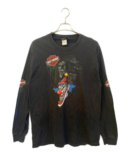 HARLEY-DAVIDSON（ハーレーダビッドソン）HARLEY-DAVIDSON (ハーレーダビッドソン) カットソー ブラック サイズ:FREEの古着・服飾アイテム