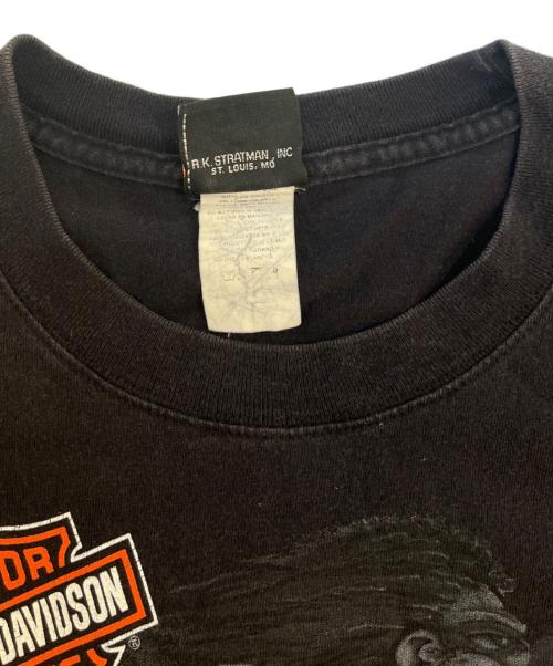 HARLEY-DAVIDSON（ハーレーダビッドソン）HARLEY-DAVIDSON (ハーレーダビッドソン) カットソー ブラック サイズ:FREEの古着・服飾アイテム