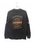 HARLEY-DAVIDSON (ハーレーダビッドソン) カットソー ブラック サイズ:FREE：5000円